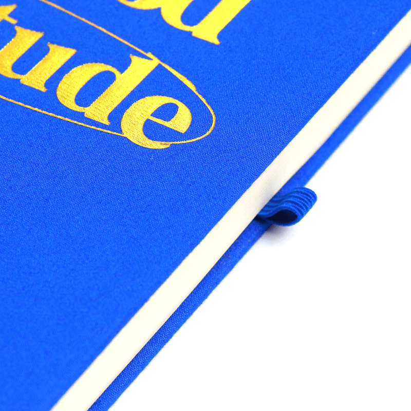 Personalized Linen Hardcover Self Care Gratitude Journal with Box 9