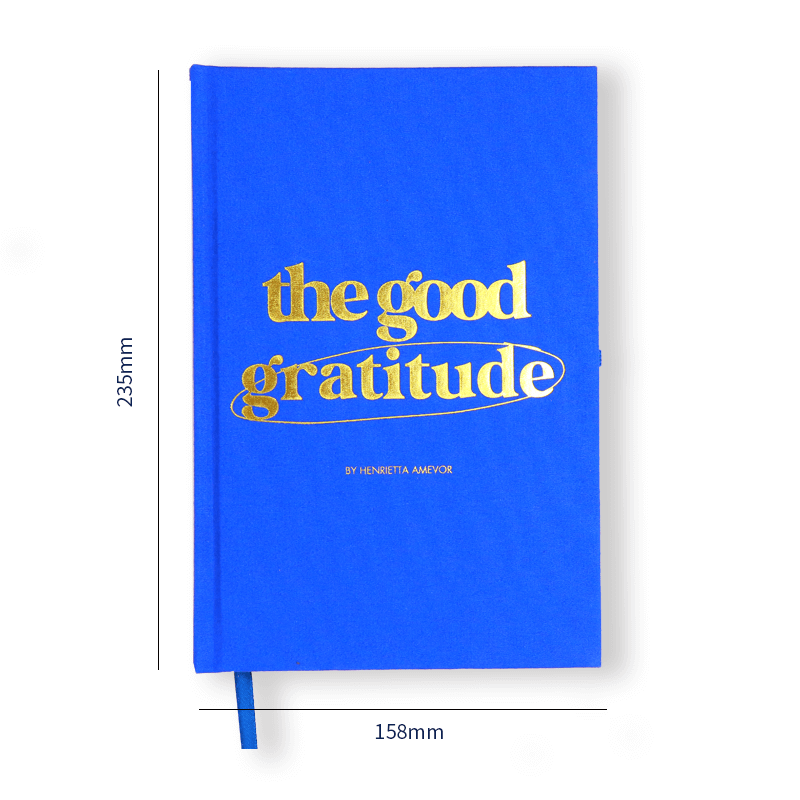Personalized Linen Hardcover Self Care Gratitude Journal with Box 6