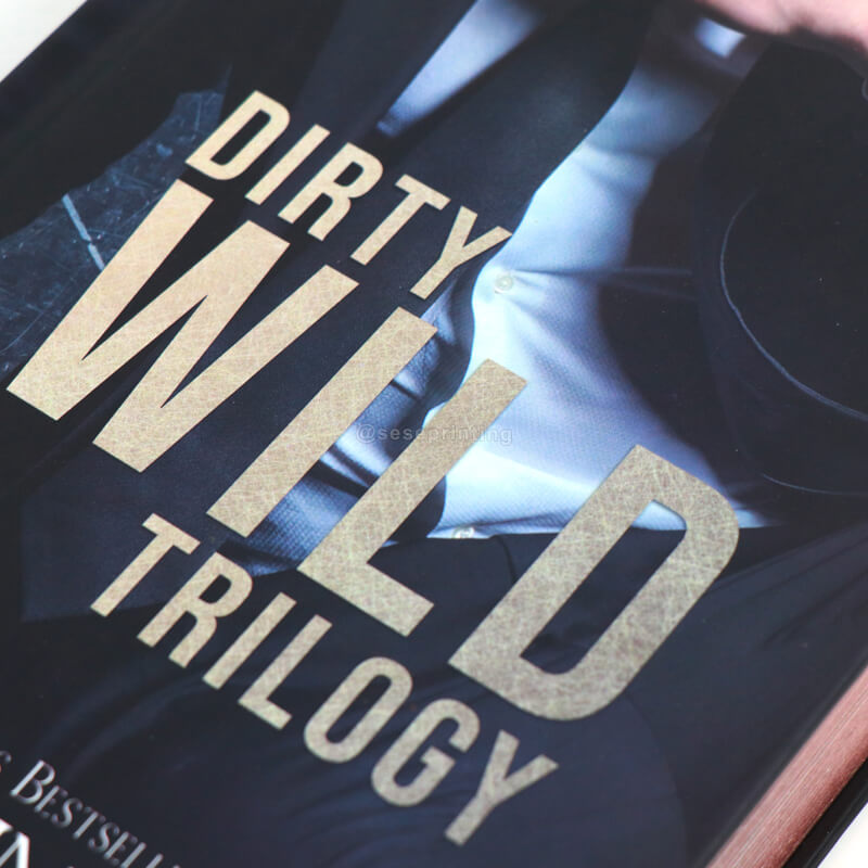 Novel Book Printing Services in China Hardcover with Sprayed Edges 8