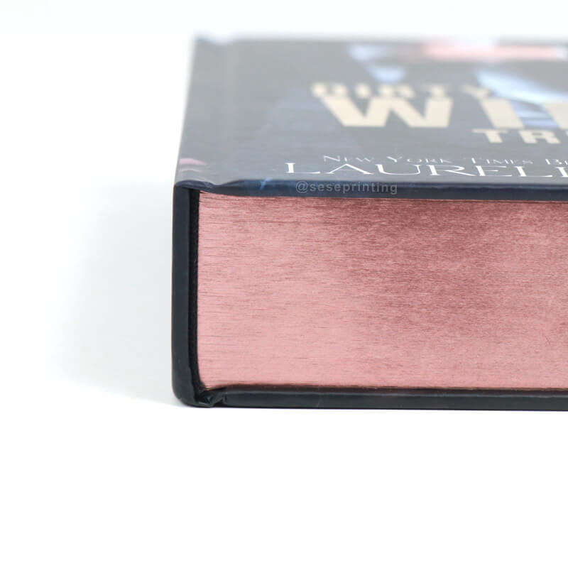 Novel Book Printing Services in China Hardcover with Sprayed Edges 10