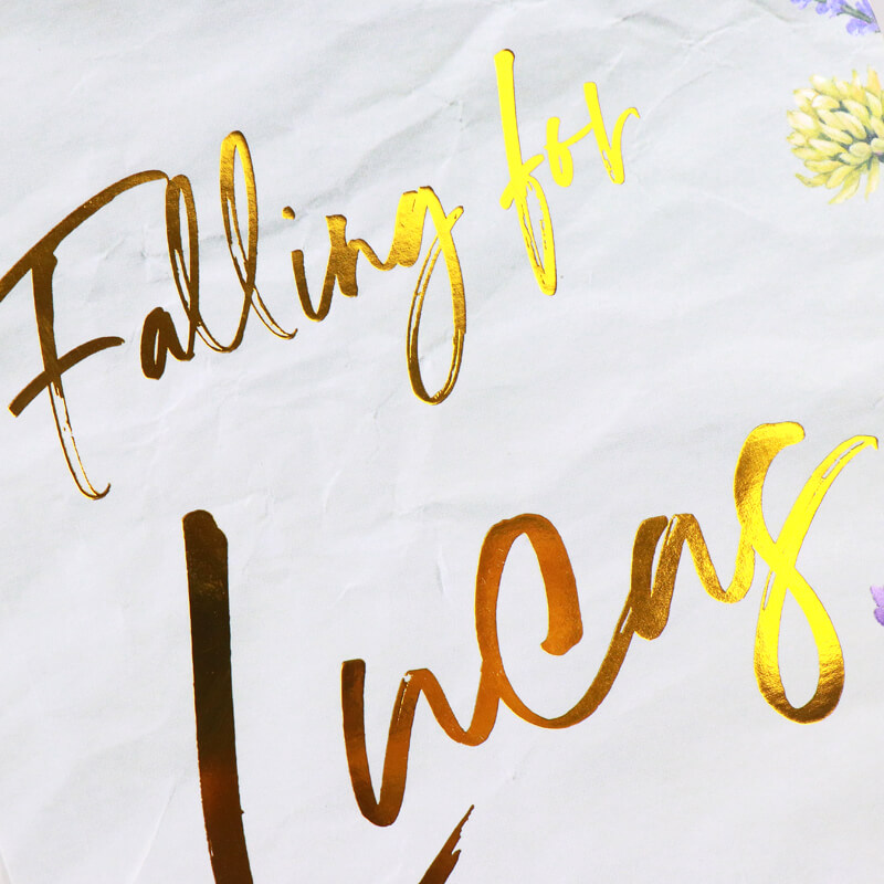 Printed Paperback Book with Foiling on the Cover and Sprayed Edges 8