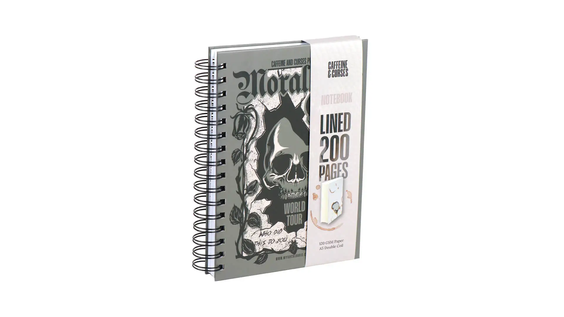 Custom 120 Gsm Paper A5 Double Coil Journal Notebook Printing 1