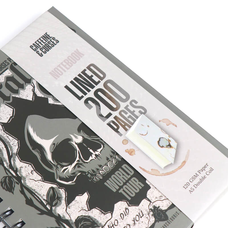 Custom 120 Gsm Paper A5 Double Coil Journal Notebook Printing 8
