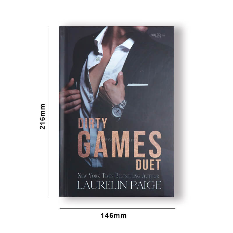 Special Edition Hardback Book with Foil on Cover and Sprayed Edges 6