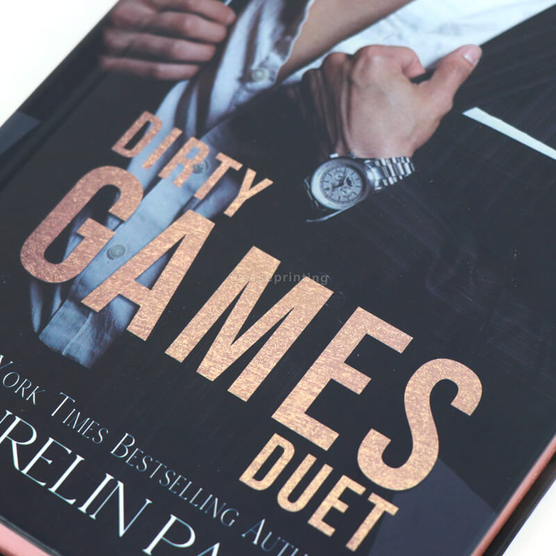 Special Edition Hardback Book with Foil on Cover and Sprayed Edges 8