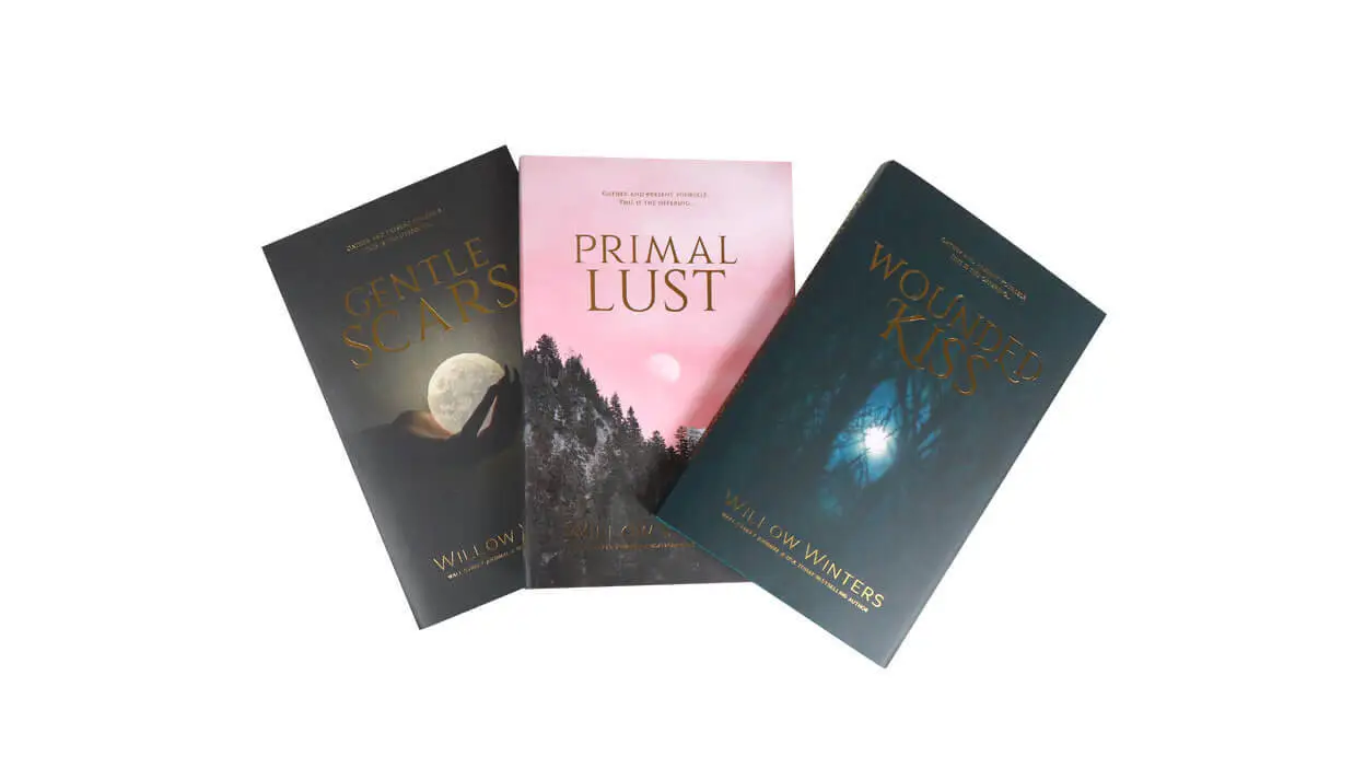 Black Pages with White Ink Printing Hardcover Book Series with Sprayed Edges 1