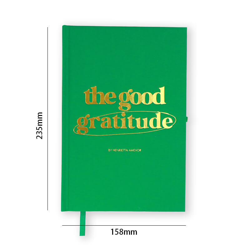 Cloth Hardcover Notebook Personalized Affirmation Gratitude Journal 6