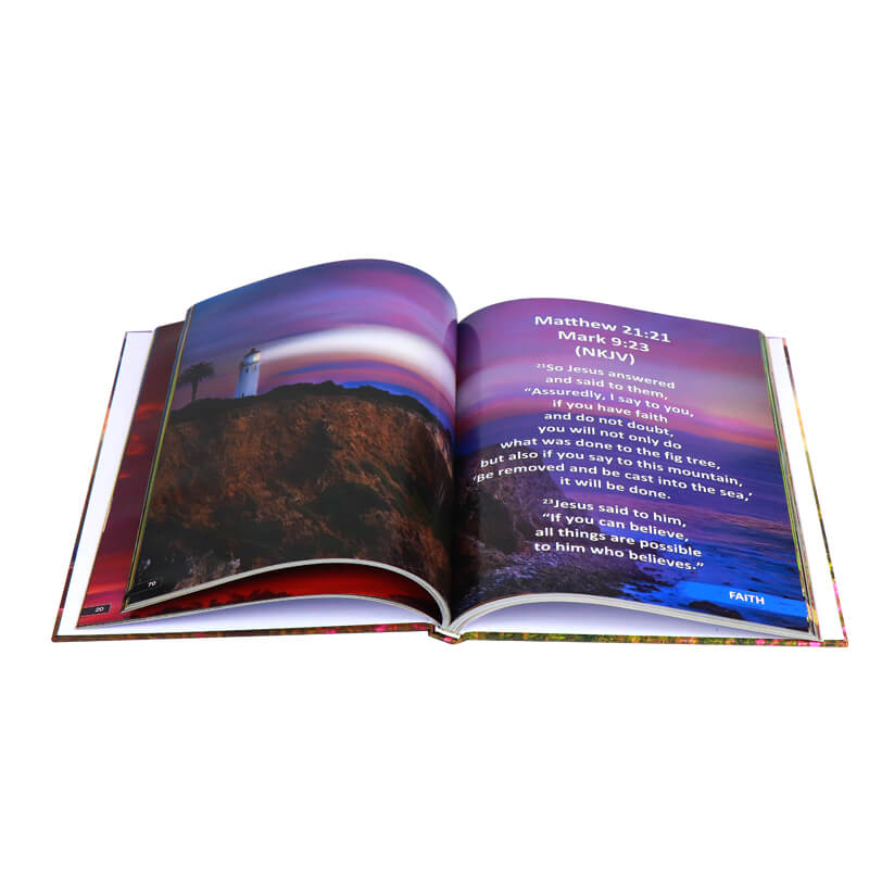 Custom Book Printing Services Full Color Hardcover Photo Book 7