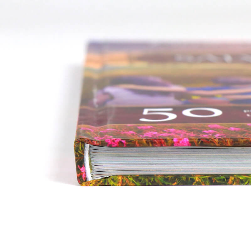 Custom Book Printing Services Full Color Hardcover Photo Book 9