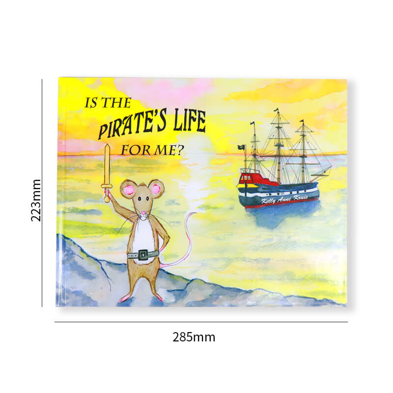 Hardcover Children Book Printing Service Full Color Kid Book 6