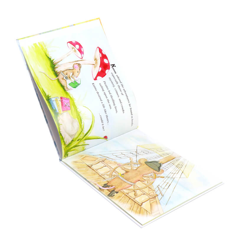 Hardcover Children Book Printing Service Full Color Kid Book 7