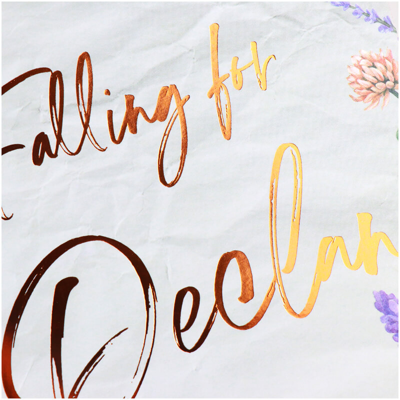 Black and White Printing Foil Softcover Books with Sprayed Edges 8