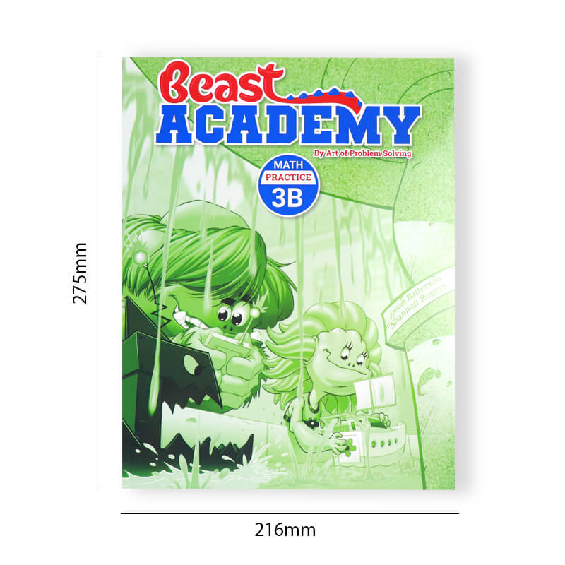 Custom Exercise Textbook Printing Paperback Children Practice Book 6