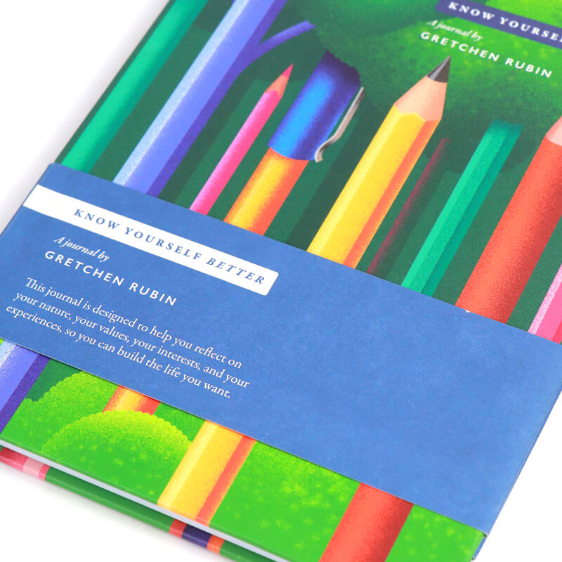 Custom 128 Pages Hardcover Self Love Journal Planner Printing 9