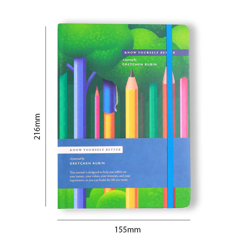 Custom 128 Pages Hardcover Self Love Journal Planner Printing 6