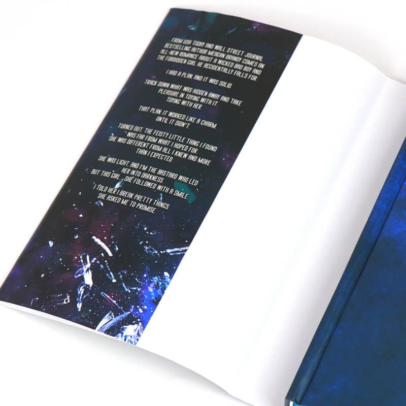 Special Hardcover Books with Dust Jacket and Colorful Sprayed Edges 8
