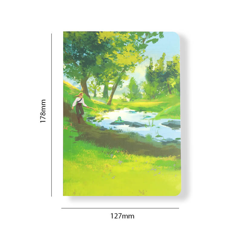 Paperback Journal Custom Printing Diary Notebook for Students 6