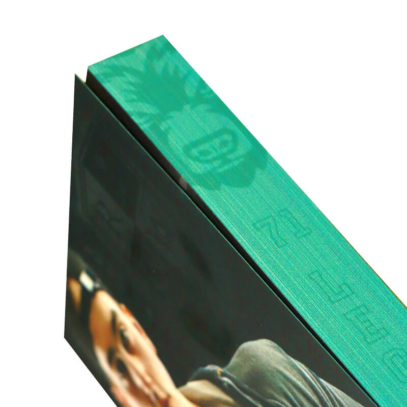 Paperback Book Publishing Printing with Foil on Cover and Sprayed Edges 9