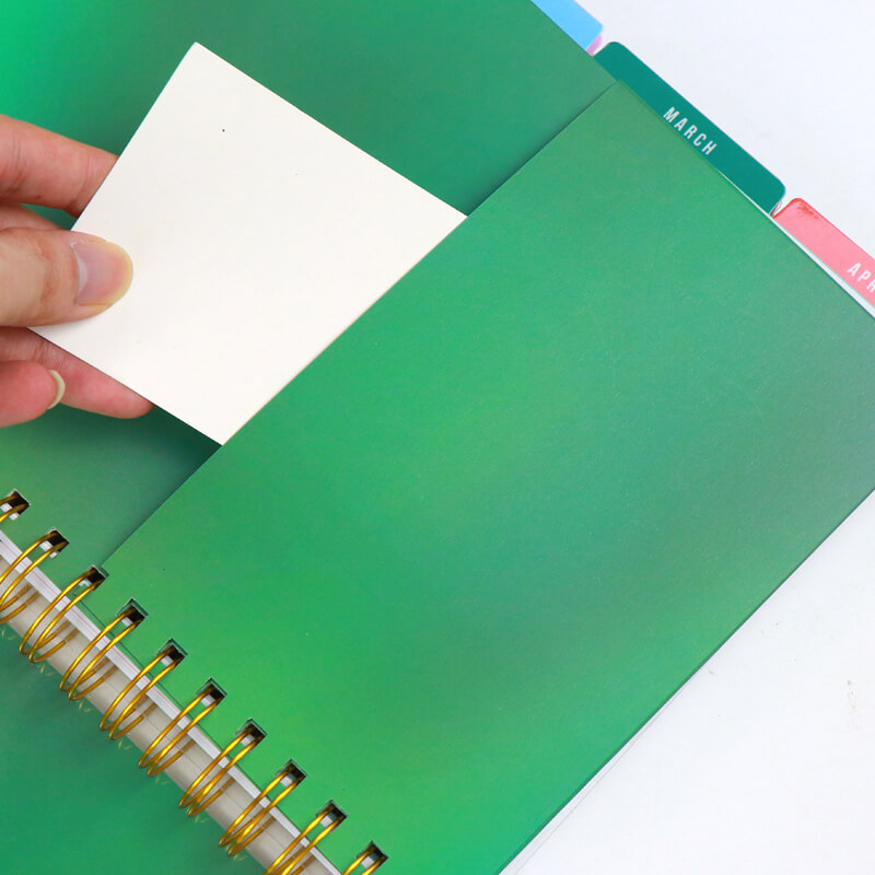 Printing Spiral Bound PVC Cover Planner Organizer for Nurses 10