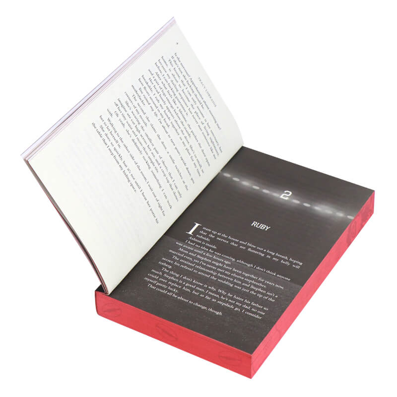 Individuelle Buchdruckdienstleistungen Taschenbücher mit Farbschnitt 7