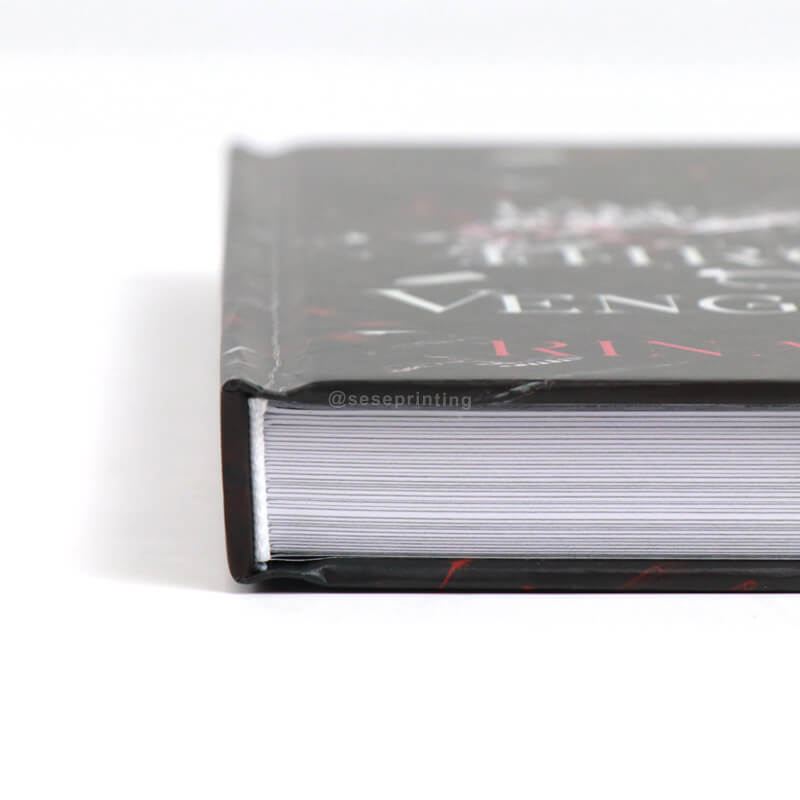 Book Printing Publishing Hardcover Novel with Foil on the Cover 9
