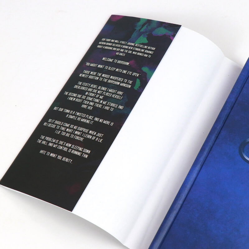 Special Edition Case Bound Book with Dust Jackets and Sprayed Edges 8