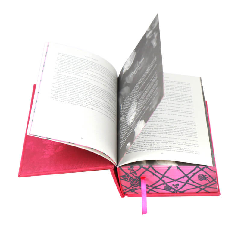 Hardback Book Printing with Gold Foil on Cover and Stenciled Edges 8