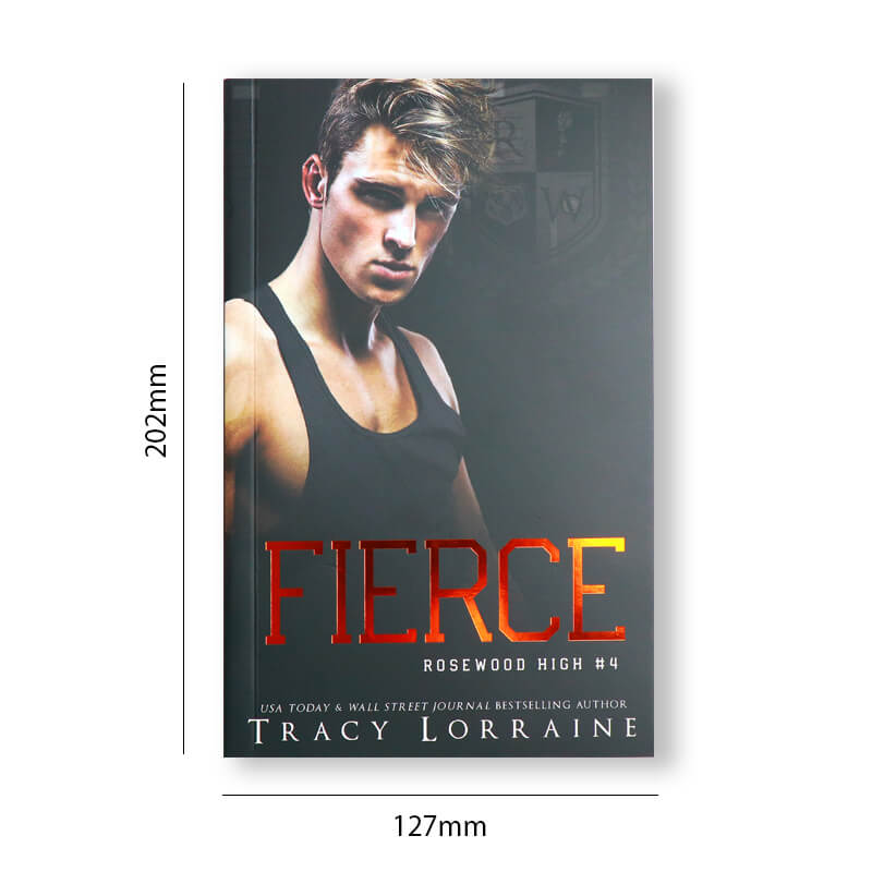 5*8 Inch Paperback Book with Foil on Cover and Sprayed Edges 6