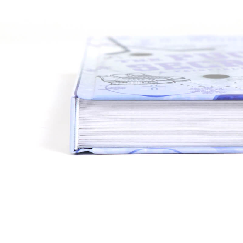 Foil Stamping Novel Black and White Printing Case Bound Books 9