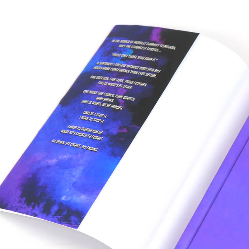 Publishing Hardcover Books with Sprayed Edges and Dust Jackets 8