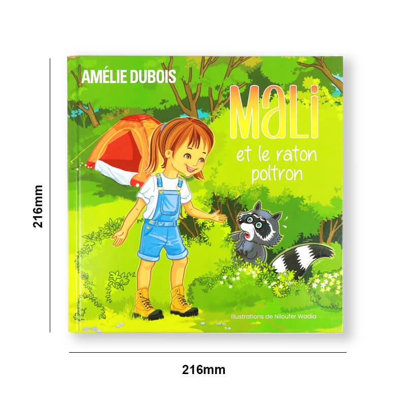 Kids Books Printing Services Full Color Hardcover Children Book 6