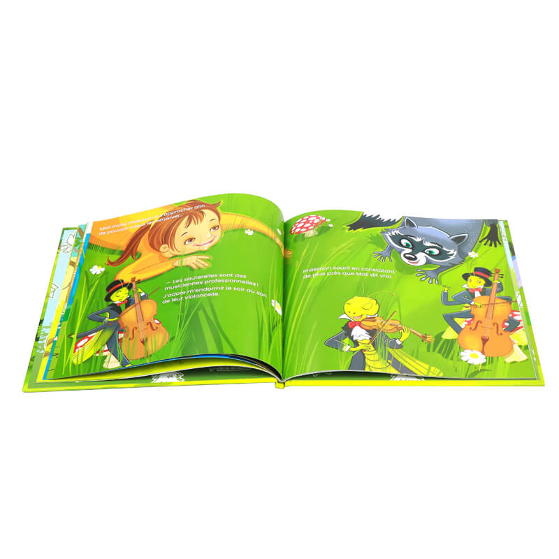 Kids Books Printing Services Full Color Hardcover Children Book 7