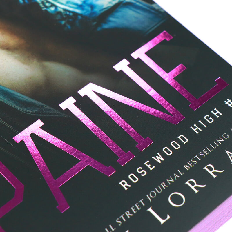 Black and White Interior Perfect Binding Books with Sprayed Edges 8