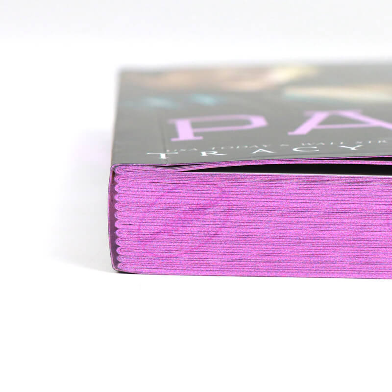 Black and White Interior Perfect Binding Books with Sprayed Edges 10