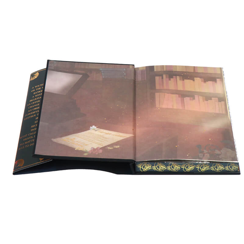 Special Hardcover Novel with Sprayed Edges and Foil Dust Jackets 7