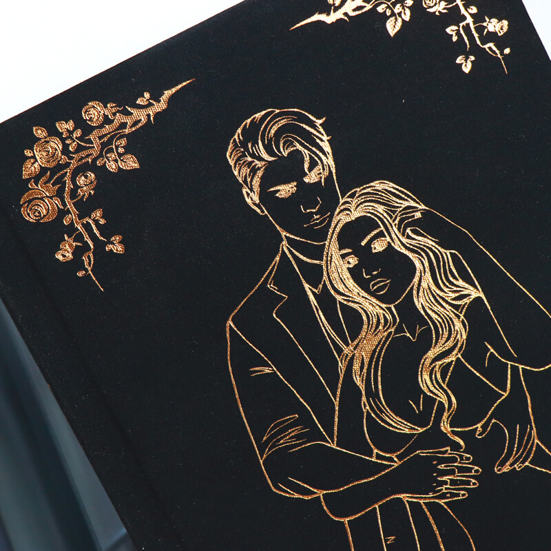 Special Hardcover Novel with Sprayed Edges and Foil Dust Jackets 10