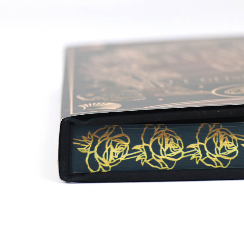 Special Hardcover Novel with Sprayed Edges and Foil Dust Jackets 12