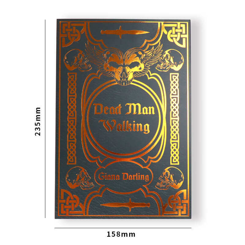 Hardback Book with Sprayed Edges, Foiled Dust Jackets and Foiled Endpapers 6