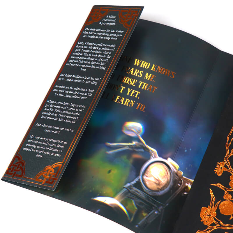 Hardback Book with Sprayed Edges, Foiled Dust Jackets and Foiled Endpapers 9