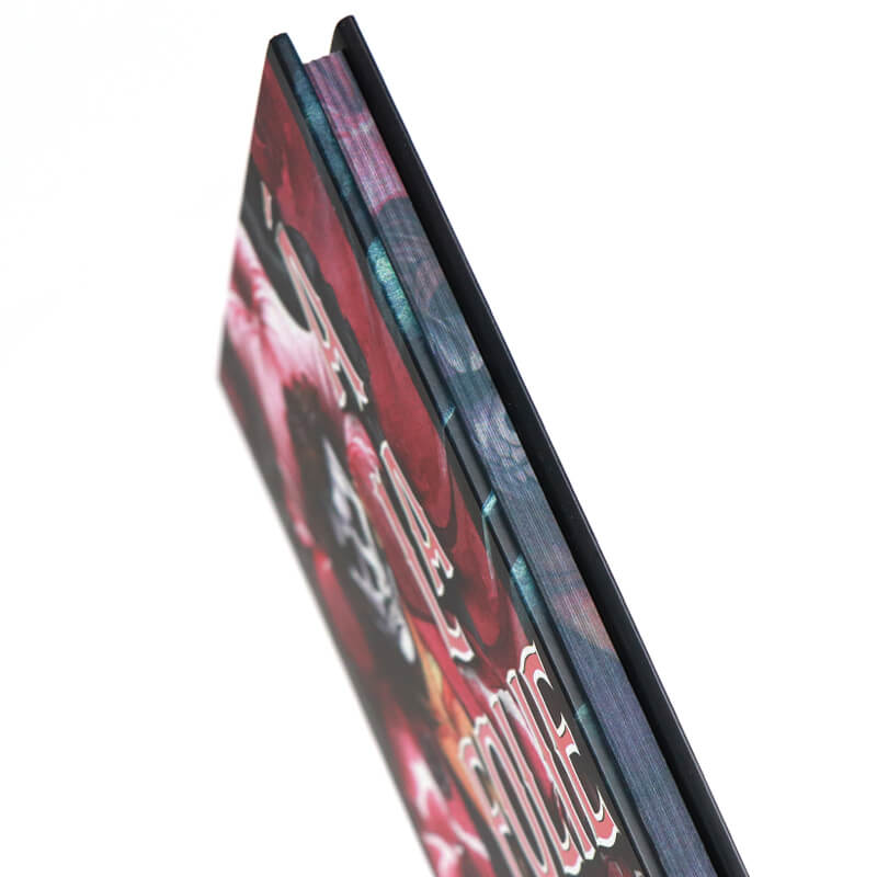 6x9 Hardcover Books Printed Endpapers, Foil Dust Jackets and Stenciled Edges 11