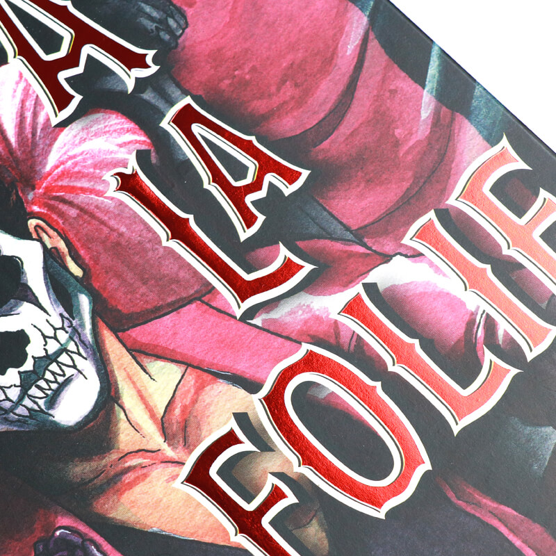 6x9 Hardcover Books Printed Endpapers, Foil Dust Jackets and Stenciled Edges 10