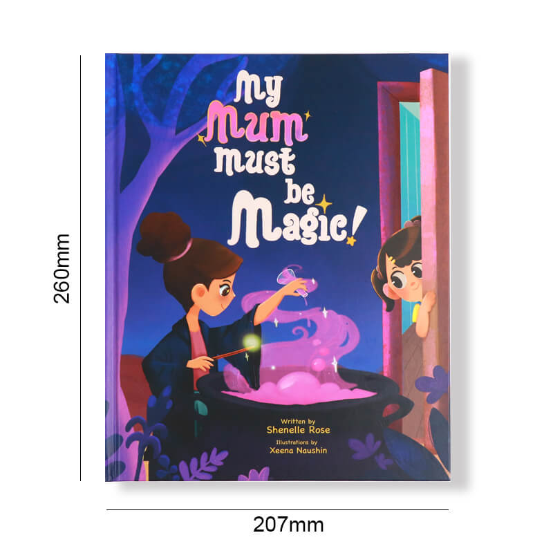 Book Printing Services Full Color Childrens Book with Hardcover 6