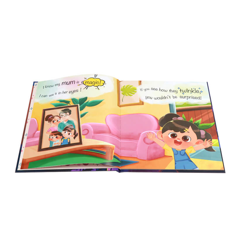 Book Printing Services Full Color Childrens Book with Hardcover 7