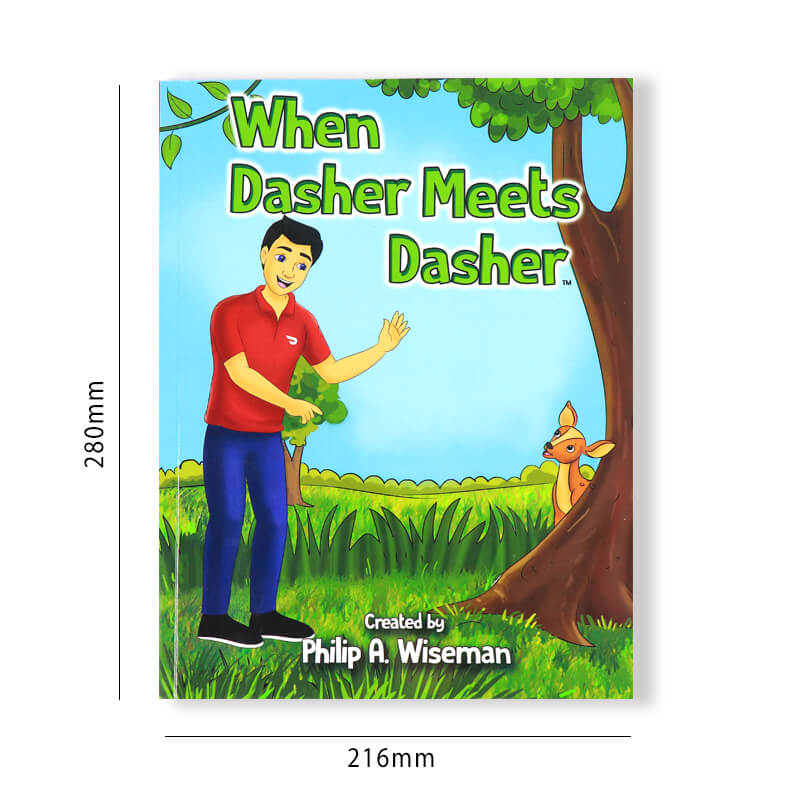 Paperback Kid Educational Books Full Color Printing Children Book 6