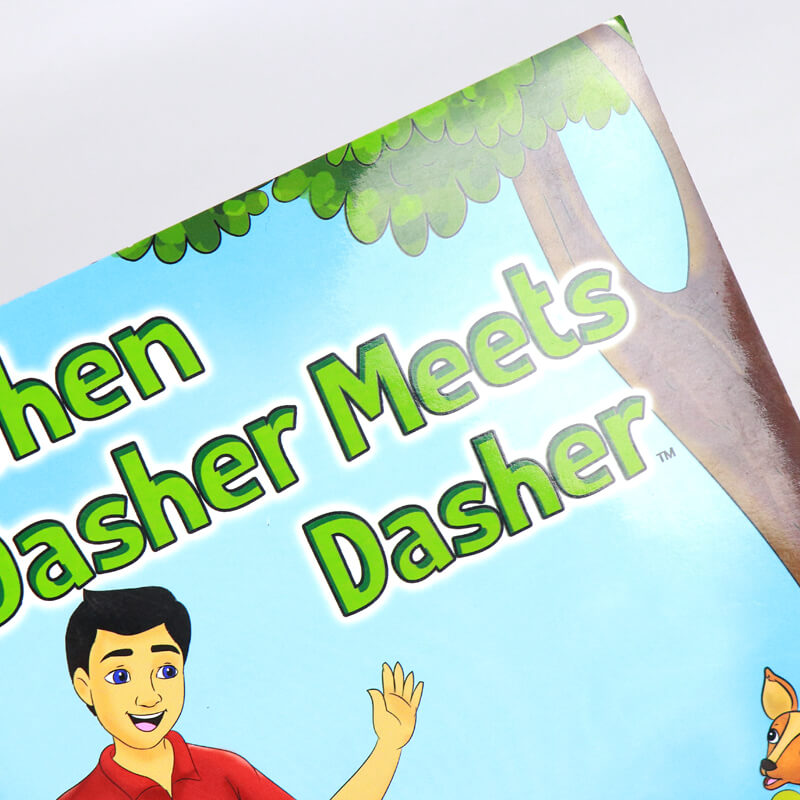 Paperback Kid Educational Books Full Color Printing Children Book 8