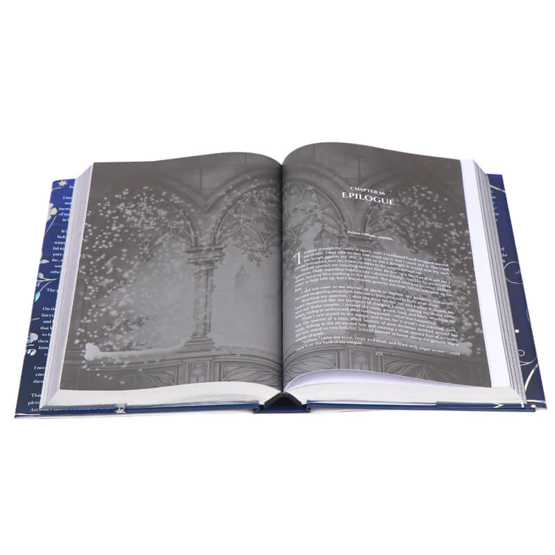 Romance Book with Foil on Cover, Silver Foiled Edges and Dust Jackets 7