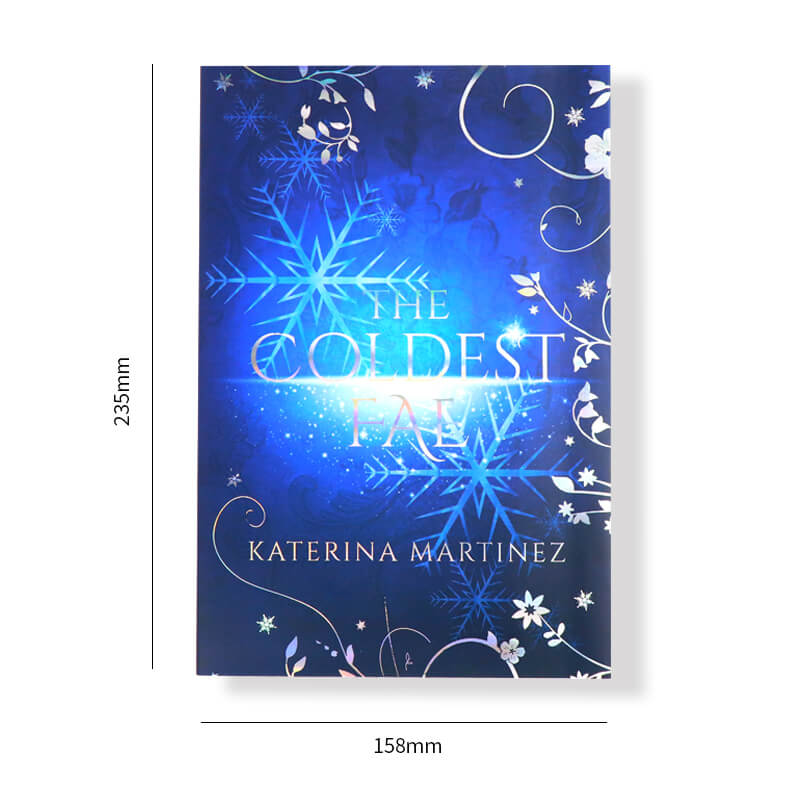 Romance Book with Foil on Cover, Silver Foiled Edges and Dust Jackets 6