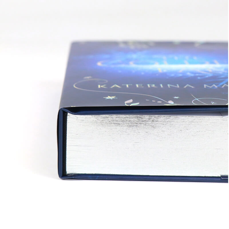 Romance Book with Foil on Cover, Silver Foiled Edges and Dust Jackets 11