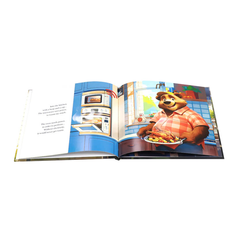 Full Color Hardback Picture Books Children Educational Story Book 7