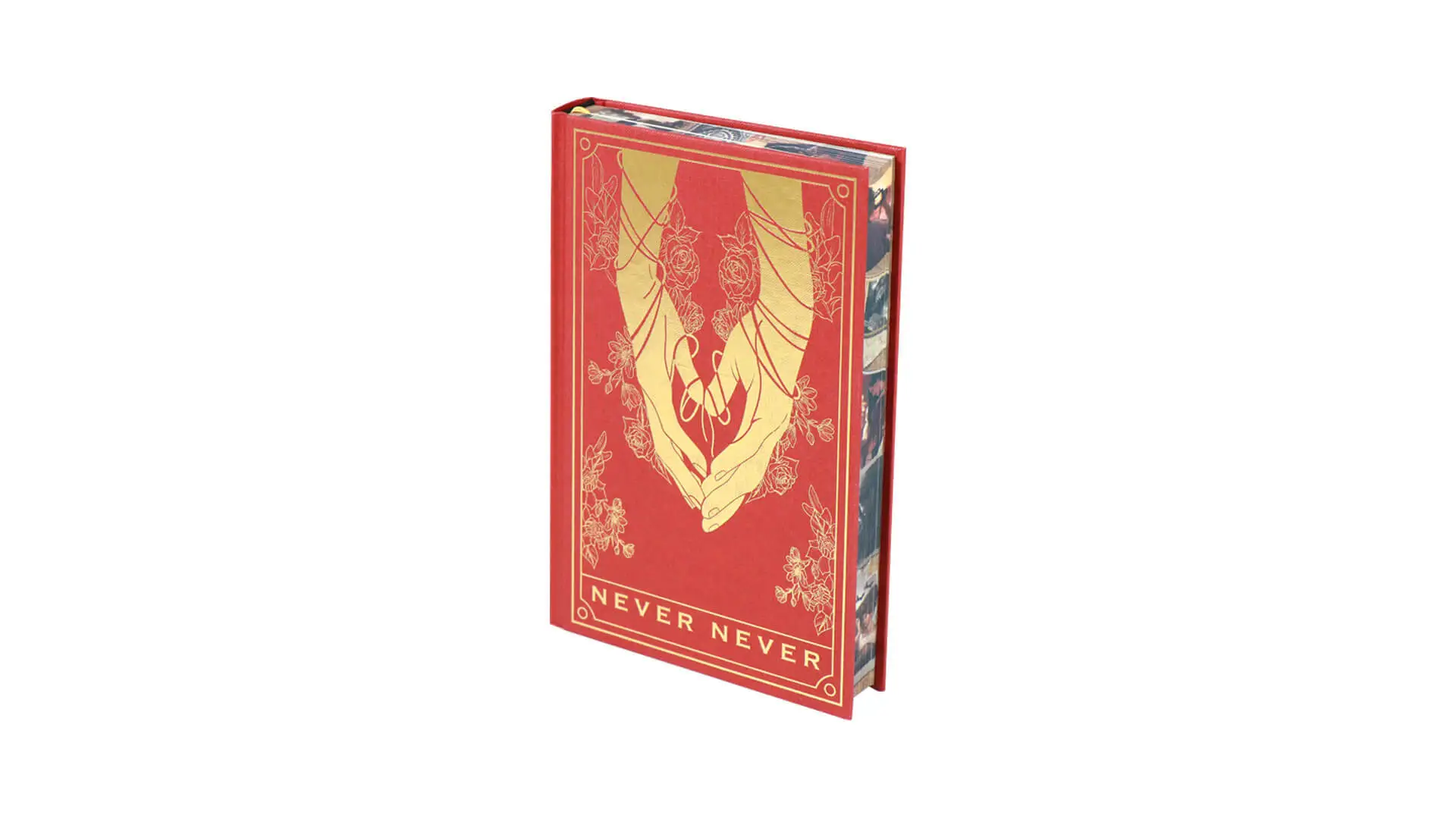 Create Special Edition Hardcovers with Gold Foil on Cover and Sprayed Edges 1